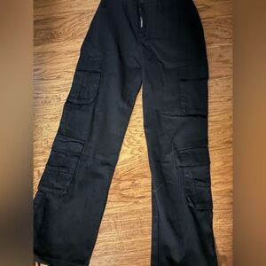 Black Cargo Pants